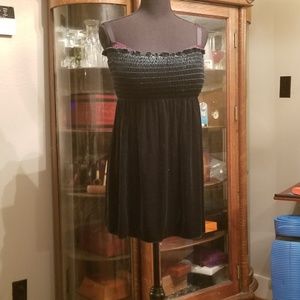 SALE 2/$10 Sexy chocolate velvet top by Beware!